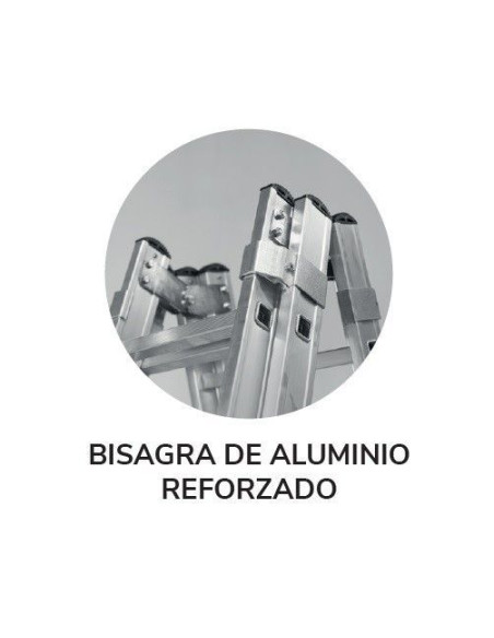 ESCALERA TRAMOS TELESCOPICA 4X10 - 2,98 METROS