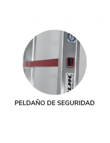 ESCALERA TRAMOS TELESCOPICA 4X14 - 4,10 METROS