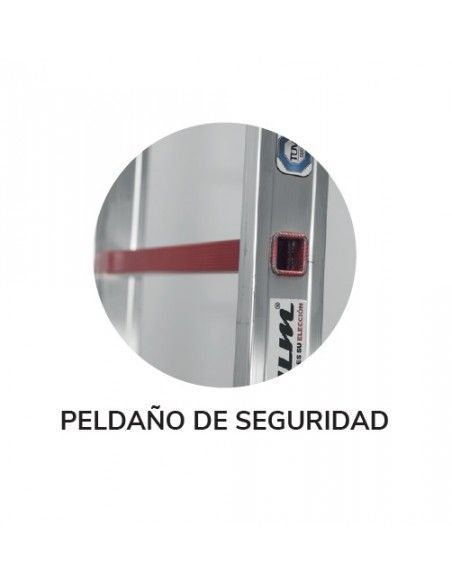 ESCALERA TRAMOS TELESCOPICA 4X14 - 4,10 METROS