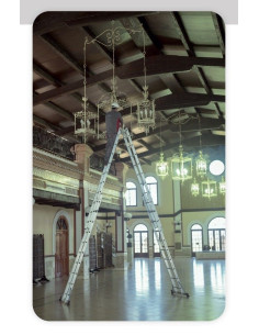 ESCALERA TRAMOS TELESCOPICA 4X14 - 4,10 METROS 2