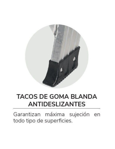 Escalera Tijera Plataforma 6 Peldaños