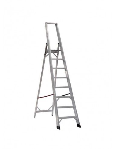 Escalera Tijera Plataforma 8 Peldaños