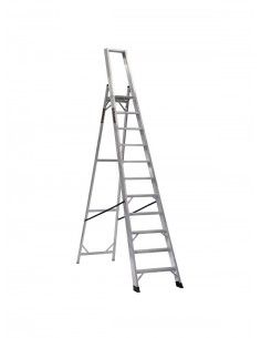 Escalera Tijera Plataforma 11 Peldaños