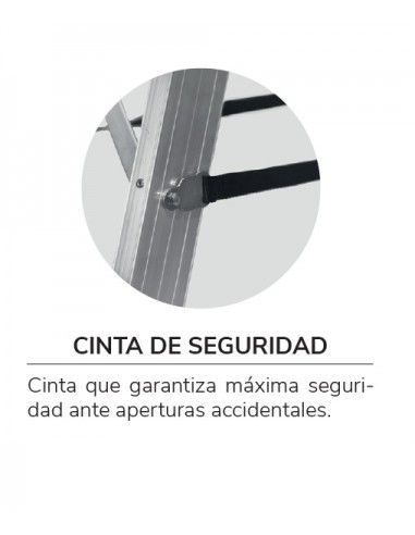 Escalera Tijera Doble 5 Peldaños