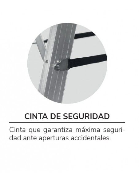 Escalera Tijera Doble 5 Peldaños