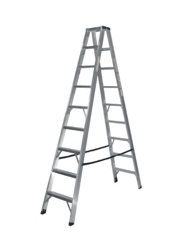 Escalera Tijera Doble 10 Peldaños