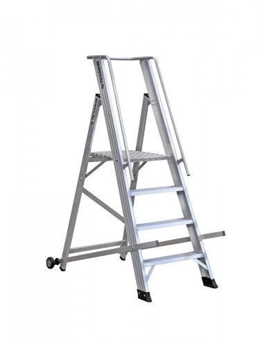 Escalera Tijera Industrial 4 Peldaños