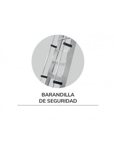 Escalera Tijera Industrial 4 Peldaños