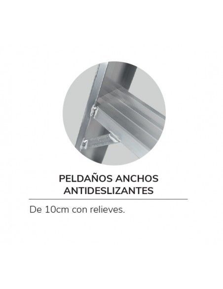 Escalera Tijera Industrial 4 Peldaños