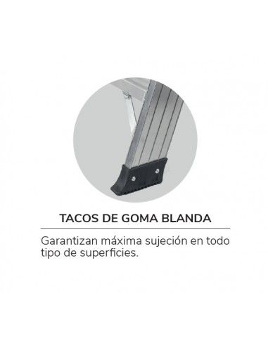 Escalera Tijera Industrial 4 Peldaños