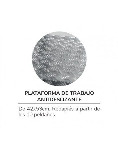 Escalera Tijera Industrial 5 Peldaños