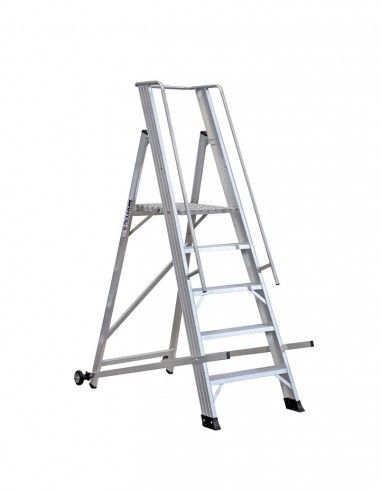Escalera Tijera Industrial 5 Peldaños