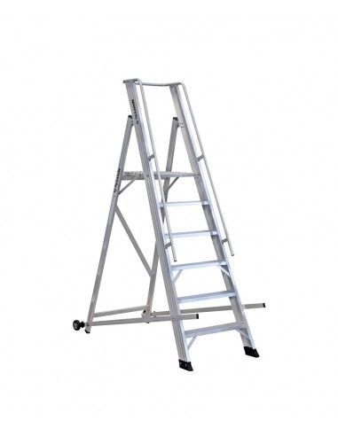 Escalera Tijera Industrial 6 Peldaños