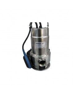 Bomba Sumergible Aguas Sucias 1000w Inox