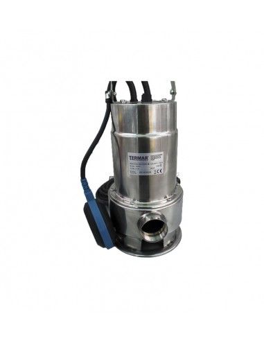 Bomba Sumergible Aguas Sucias 1000w Inox