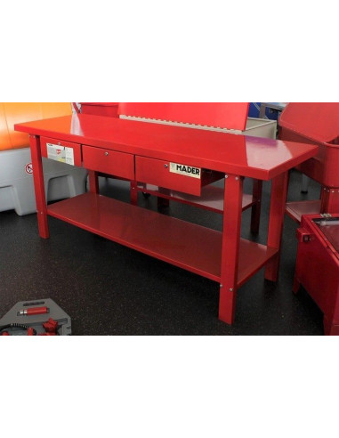 Banco Mesa Trabajo Metal 2000x640 mm - 65260 - Mader