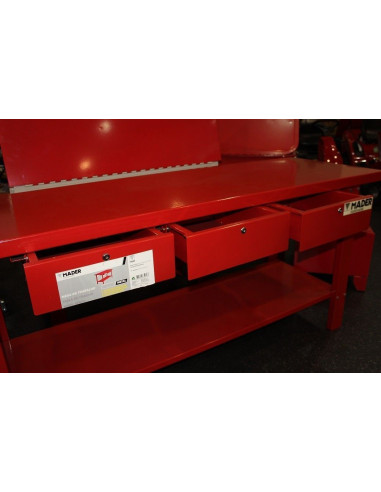 Banco Mesa Trabajo Metal 2000x640 mm - 65260 - Mader