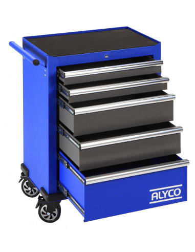 Carro Sin Herramientas 5 Cajones Alyco 129720