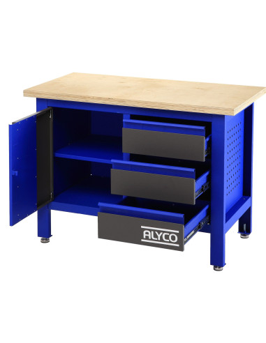 Mesa Trabajo 3 Cajones + Porton Alyco 129750