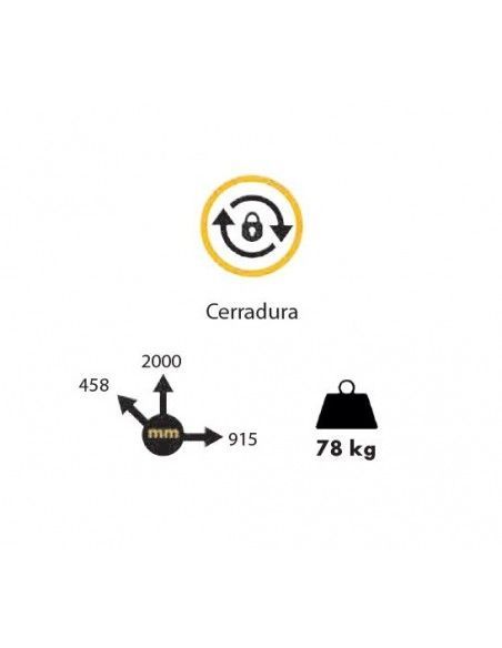 Armario Doble Puerta 2 Metros Alyco 192852