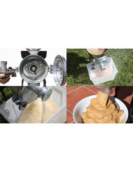 Molino Prensa 3Hp Cereal Seco - Húmedo y Aceitunas - 00830 - GARHE