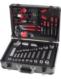 Maletín Herramientas 123 piezas - Aluminio