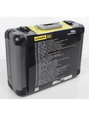 Maletín Herramientas 123 piezas - Aluminio