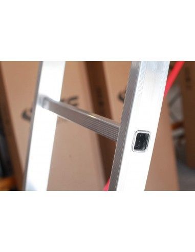 Escalera Aluminio 3x11 - 3+3+3 M - 66x25mm