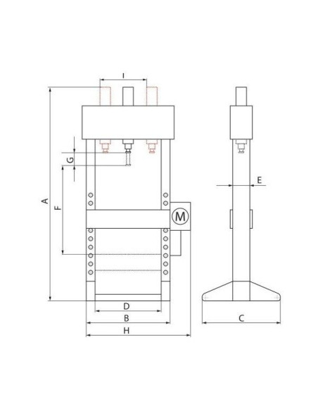Prensa Hidráulica 20T Manual