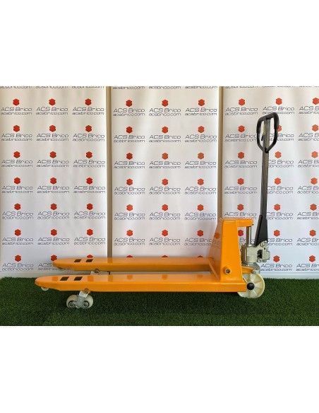 Transpaleta Manual Hidráulica 2500 Kg - 1150 mm Reforzada Nylon