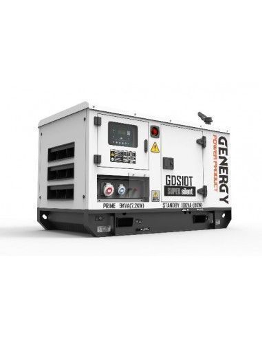 Generador Genergy GDS10T Insonorizado 10KVA - 400/230V