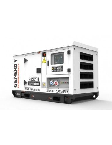 Generador Genergy GDS20T Insonorizado 20KVA - 400/230V