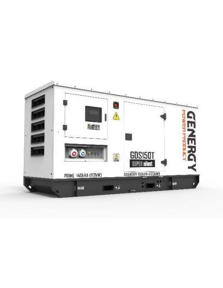 Generador Genergy GDS150T Insonorizado 158KVA - 400/230V