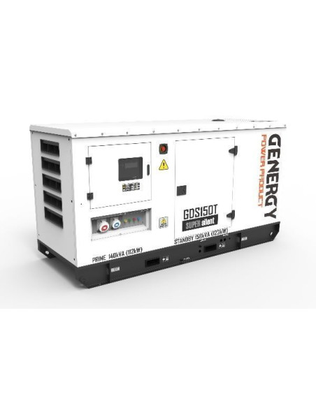 Generador Genergy GDS150T Insonorizado 158KVA - 400/230V