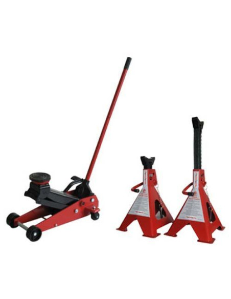 Gato Hidráulico + 2 Caballetes CATM300SET