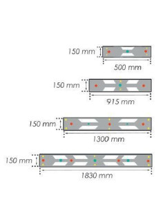 Tope Fijación Protección Caucho 2