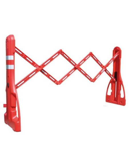 Barrera Extensible Plástico Portátil