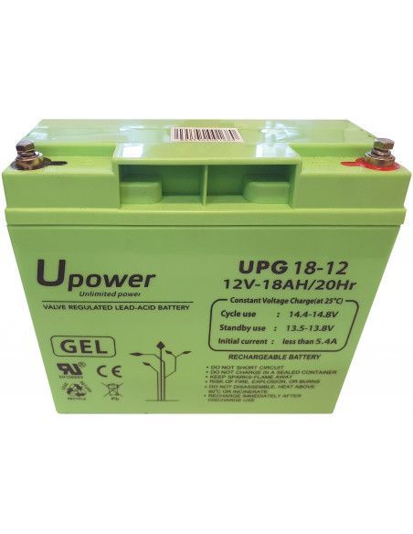 Batería GEL UPG18-12