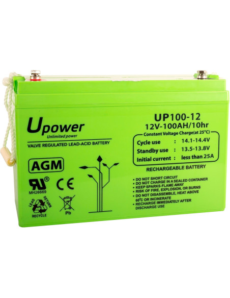Batería AGM UP100-12