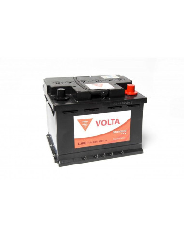 Batería Coche Standard 60Ah 480A EN +Dcha