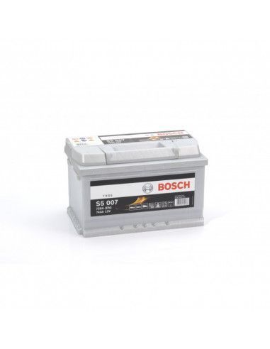Batería Coche Bosch 74Ah 750A EN S5007 +Dcha