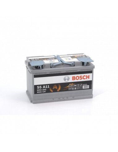 Batería Coche Bosch 80Ah 800A EN S5A11 +Dcha