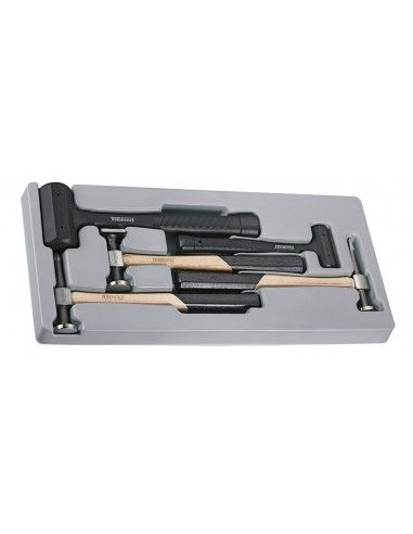 Juego Martillos De Chapista Ttpsad 5 Pzas