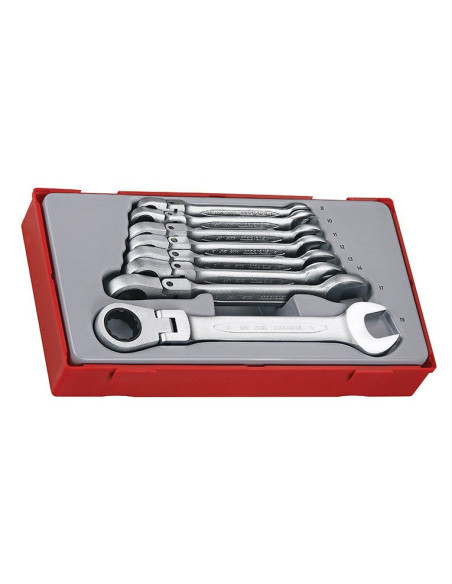 Juego De Llaves Carraca Combinada Tt6508rf