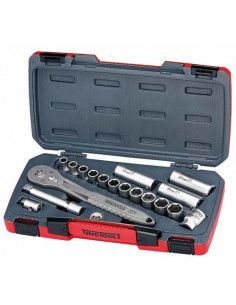 Juego De Llaves De Vaso 1/2" Inox Ts1218 18 Pzas