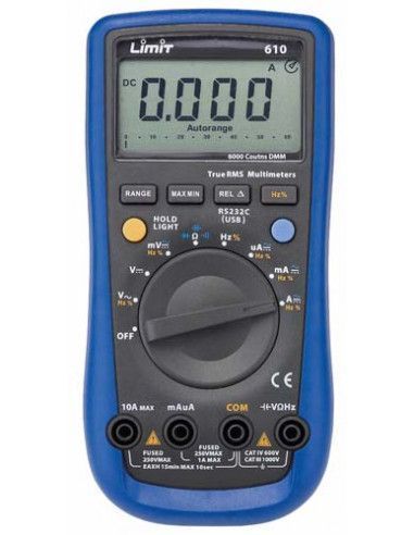 Multímetro Digital  Limit 610