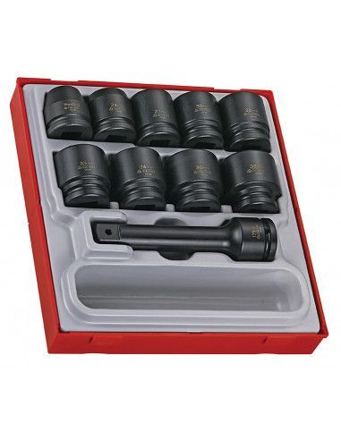 Juego De Vasos De Impacto 3/4" Ttd9416 9 Pzas