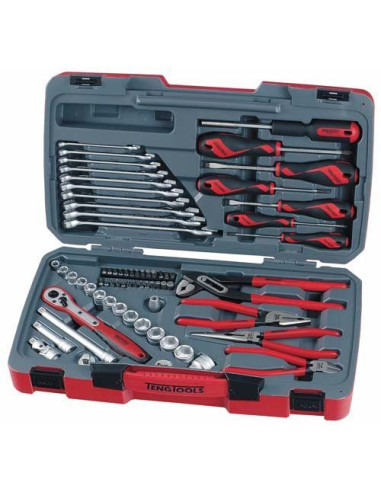 Juego De Llaves De Vaso Combinadas 3/8" T3867 67 Piezas