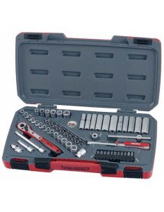 Juego De Llaves De Vaso 1/4"  T1460 - 60 Piezas