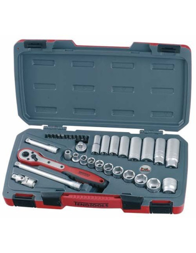 Juego De Llaves De Vaso Articulada T3835af 35 Pzas